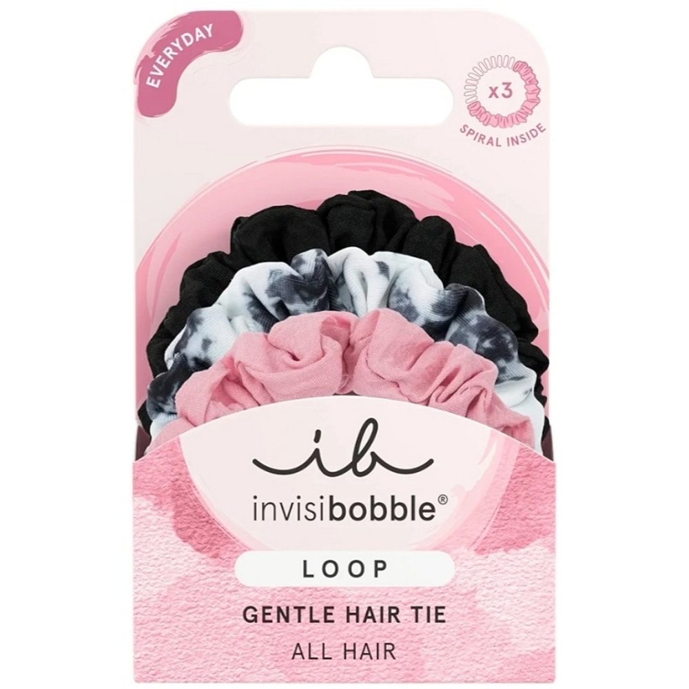 invisibobble LOOP Be Gentle 3 pc Hair Ties ~ NWT